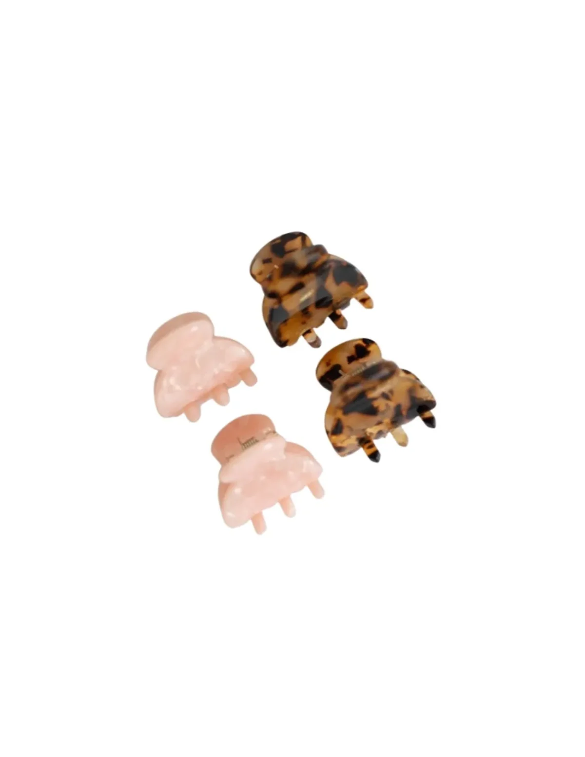 Y2Klips Set of 4 – Blush & Leopard