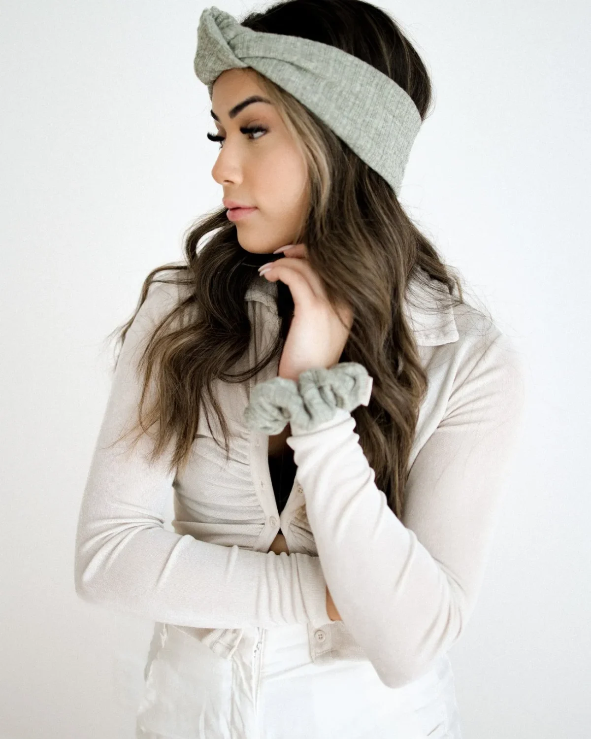 Sage Sweater Weather Knotband - Image 2