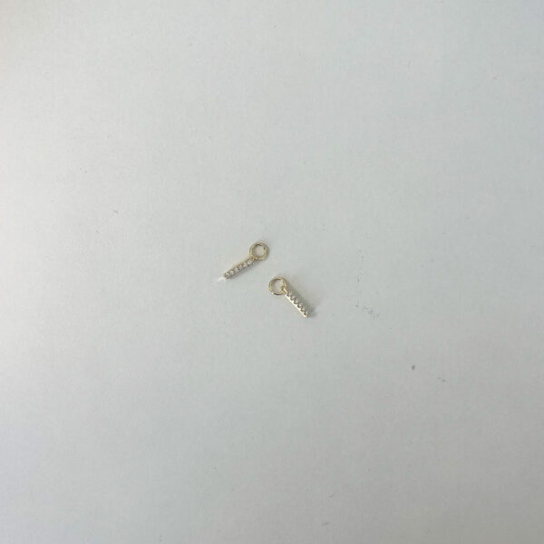 Diamond Bar Charm