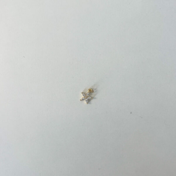 Diamond Flower Charm